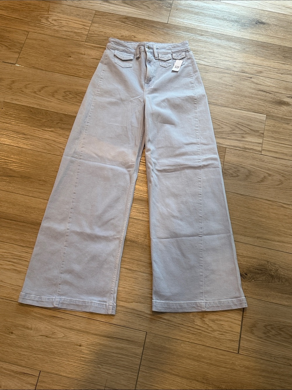 GAP Sky High Stride Wide Leg Jeans NWT | Light Wash | Size 27